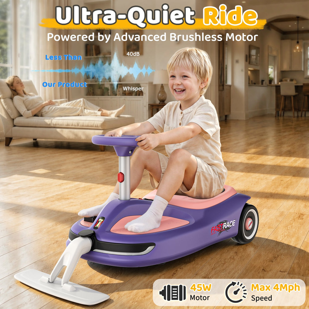 12V Kid's electric cleaning car