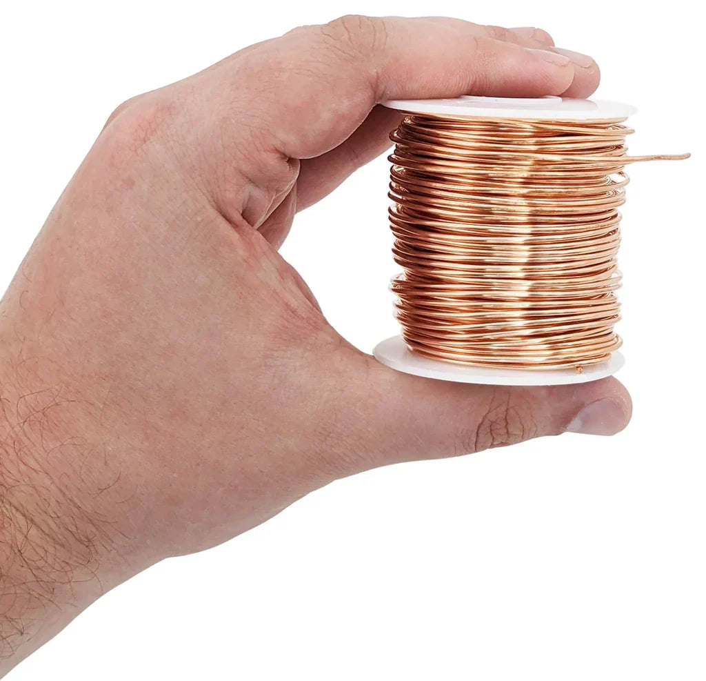 Soft Copper Wire, 22 Gauge, 126 Feet, 1 Pound Spool