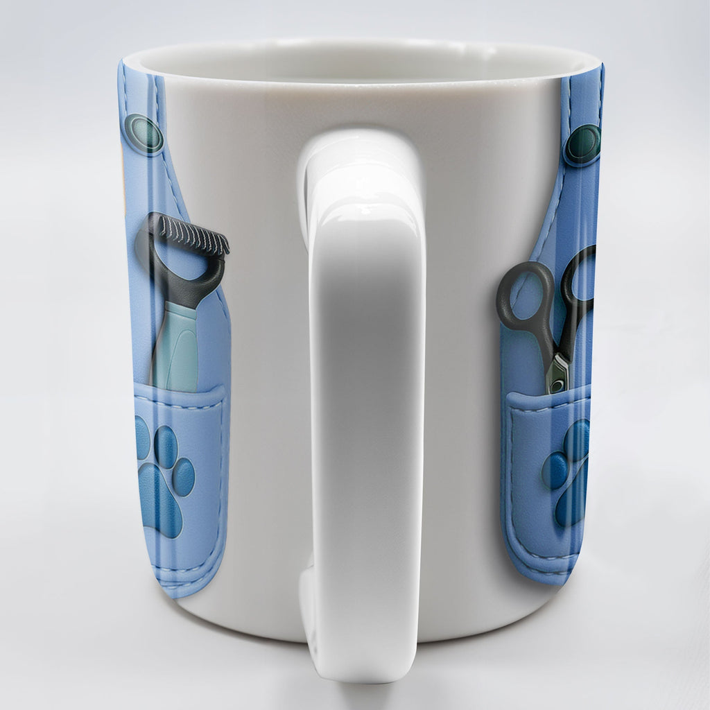 Dog Groomer Professionally Personalized Mug - Personalized Custom Coffee Mug - DOG064_MG