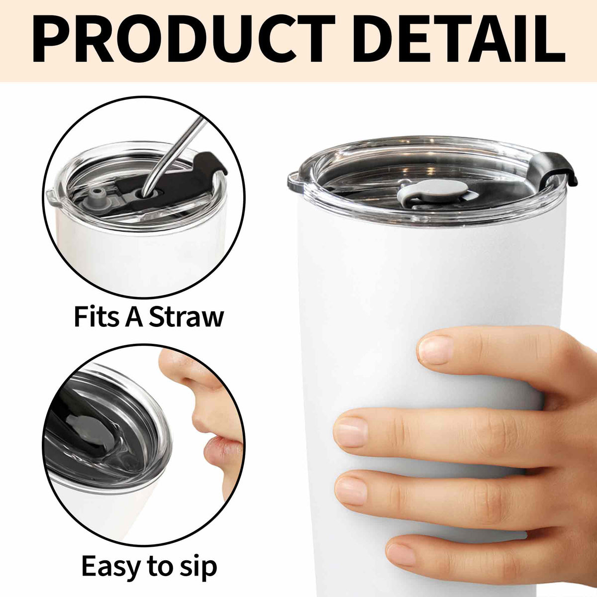 Golf Enthusiast Personalized Tumbler Featuring Clubs and Balls - Personalized Custom Stainless Steel Tumbler 20oz 30oz - GOLF012_TB